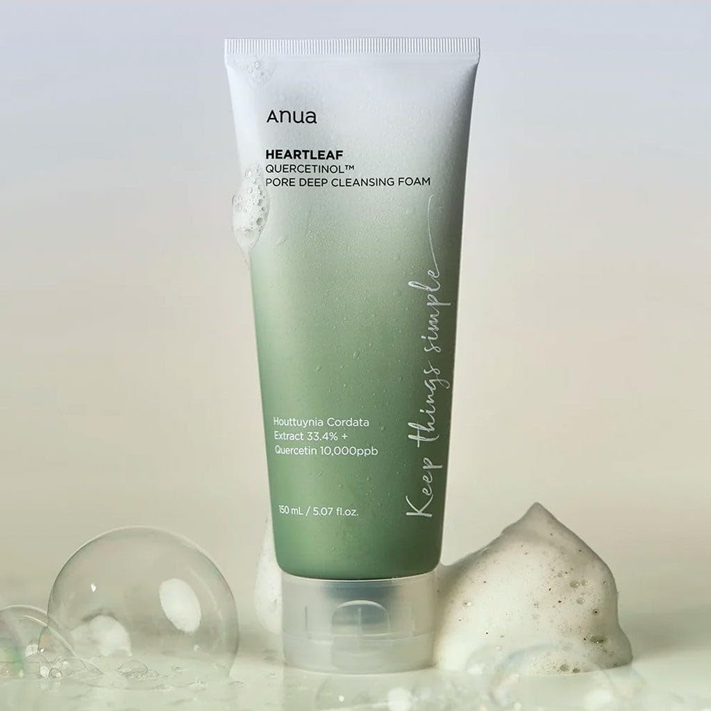 Anua HEARTLEAF QUERCETINOL PORE DEEP CLEANSING FOAM 150ml