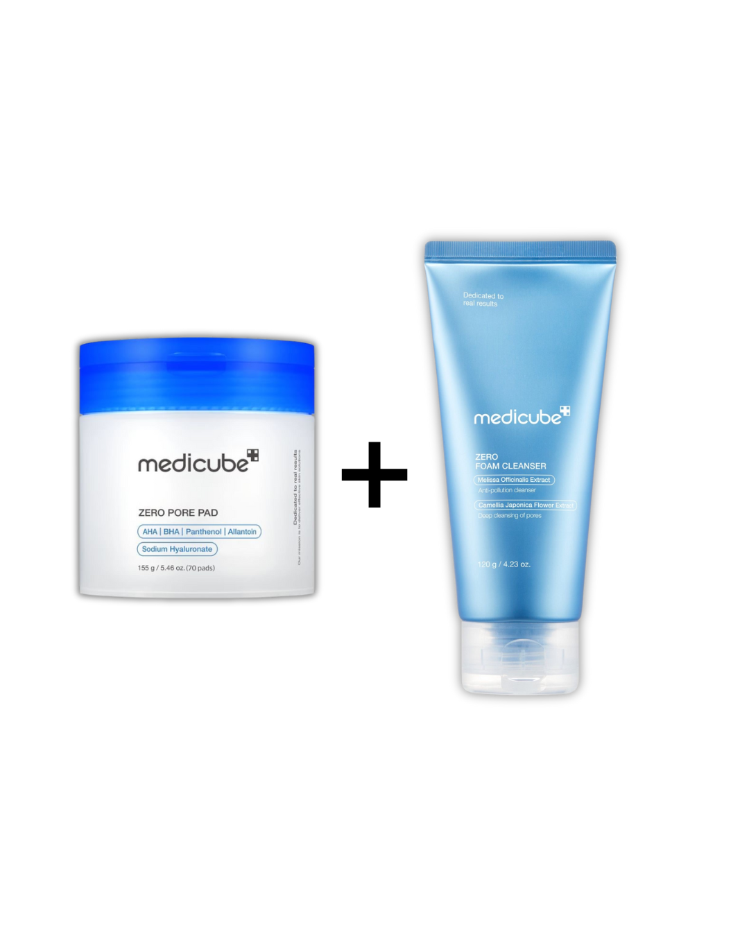 MEDICUBE Zero Foam Cleanser + Zero Pore Pads 2.0