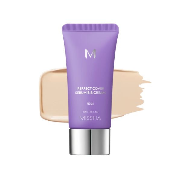 MISSHA Perfect Cover Serum B.B Cream 50ml no.21 Light Beige